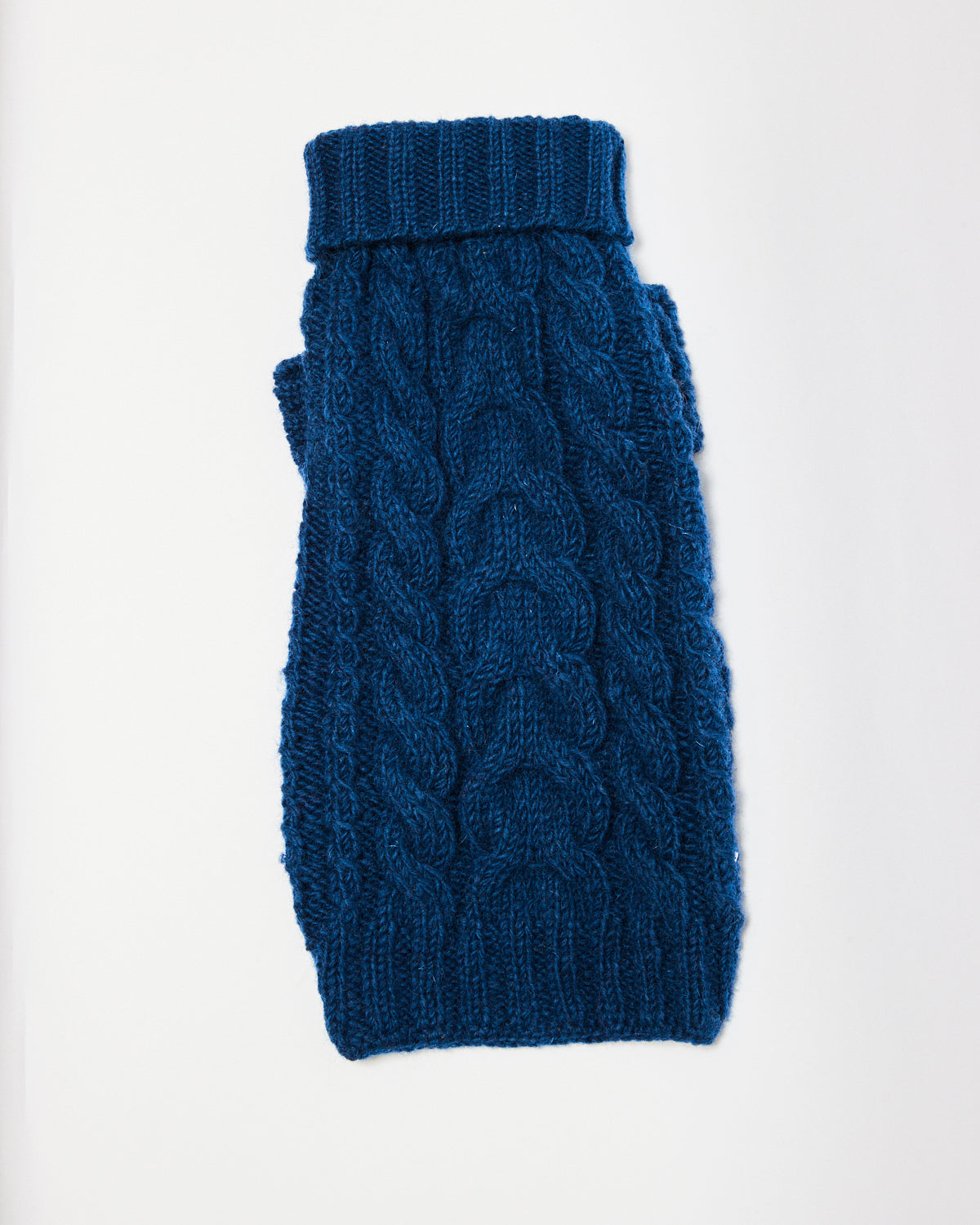 LISH Wilmot Chunky Wool Sweater - Navy