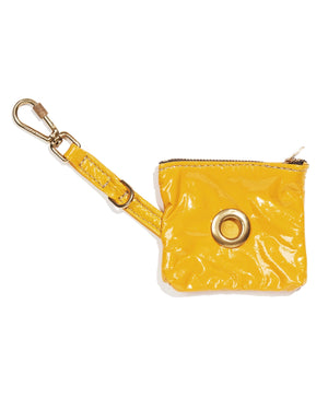 Brooklyn Studio Vintage Yellow Poop Bag - Yellow
